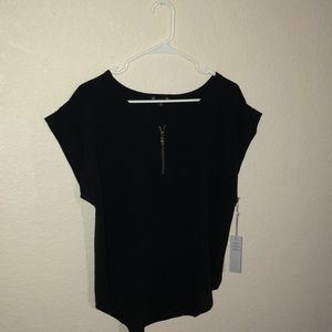 Cute black basic blouse.